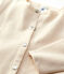 Girls' Cotton Cardigan AVALANCHE Ecru