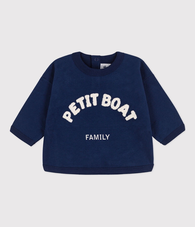 Babies' Cotton Sweatshirt blue