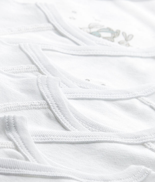 Set of 5 mixed newborn baby's long sleeved bodies multicolor