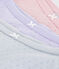 Pack of children's high-waisted openwork cotton pants variante 1