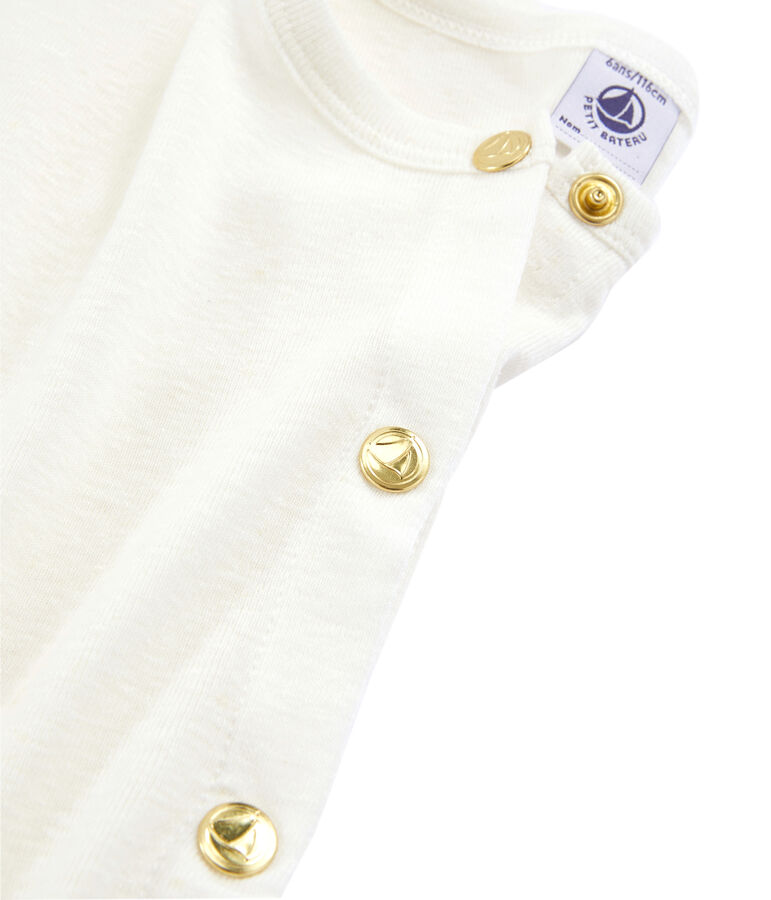 Girls' Cardigan MARSHMALLOW white