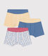 Children's rocket pattern boxers - 3-pack