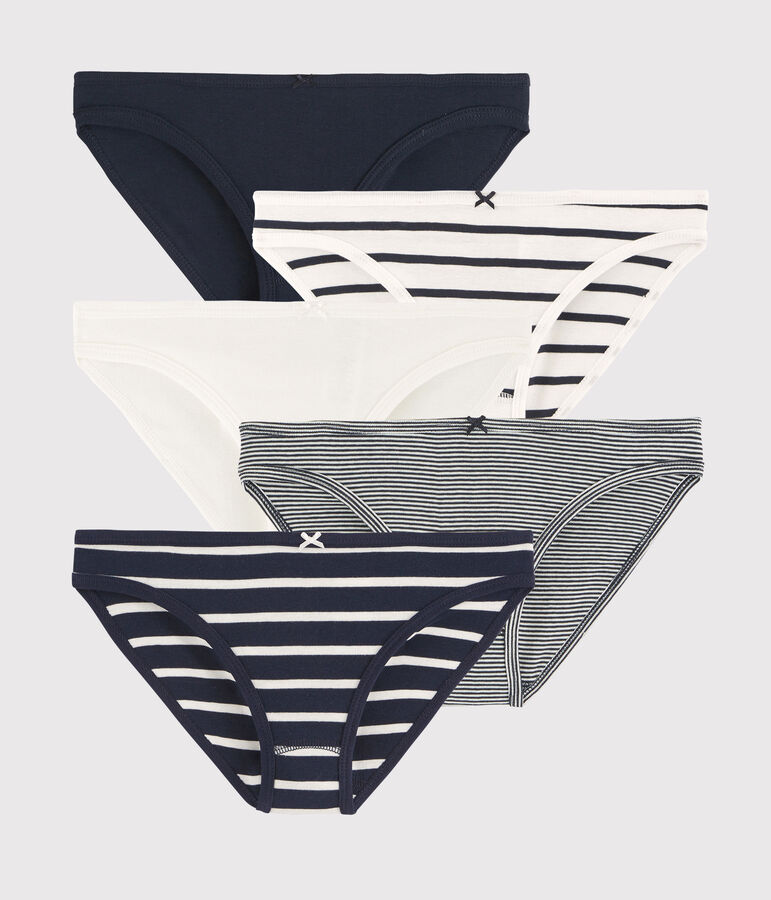 Women's briefs - Set of 5 multicolor