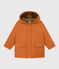 Children's unisex parka ECUREUIL brown