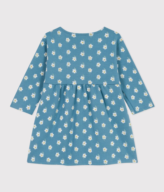 Babies' Long-Sleeved Thick Jersey Dress POLOCHON /MULTICO