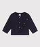 Babies' Cotton Cardigan SMOKING blue