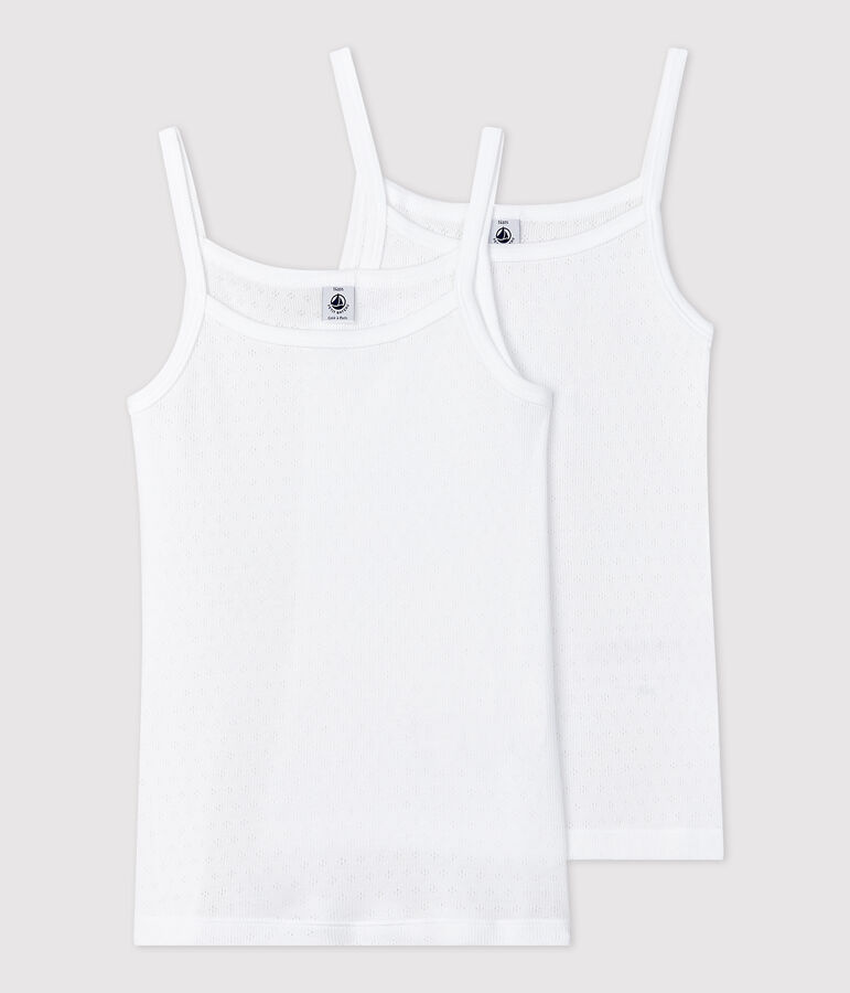 Girls' Openwork Strappy Tops - 2-Pack variante 1