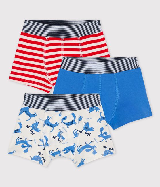 Boys' Animal Themed Cotton Boxer Shorts - 3-Pack variante 1