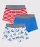 Boys' Animal Themed Cotton Boxer Shorts - 3-Pack variante 1