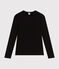 Women's Iconic Cocotte Stitch Cotton T-Shirt BLACK black