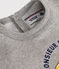 Babies' fleece Mr. Men and Little Miss sweatshirt CHATON CHINE grey