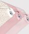 Pack of babies' long-sleeved bodies in cotton printed with flowers multicolor