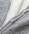 Girl's milleraies-striped double knit cardigan SMOKING blue/COQUILLE beige