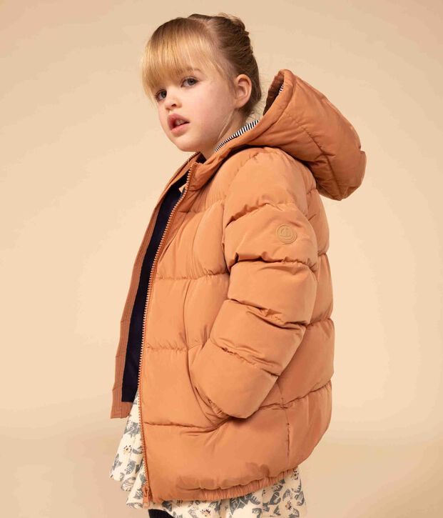 Children's unisex puffer jacket pink