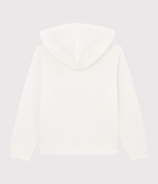 Girls' Hooded T-shirt white