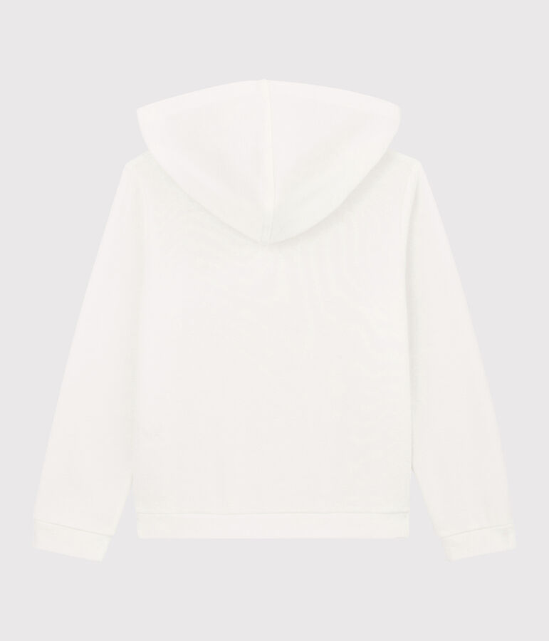 Girls' Hooded T-shirt white