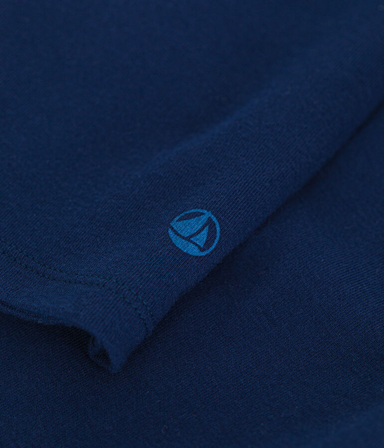 Women's Iconic Cocotte Stitch Cotton T-Shirt MEDIEVAL blue