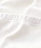 Babies' Organic Cotton 2x2 Rib Knit Leggings MARSHMALLOW white
