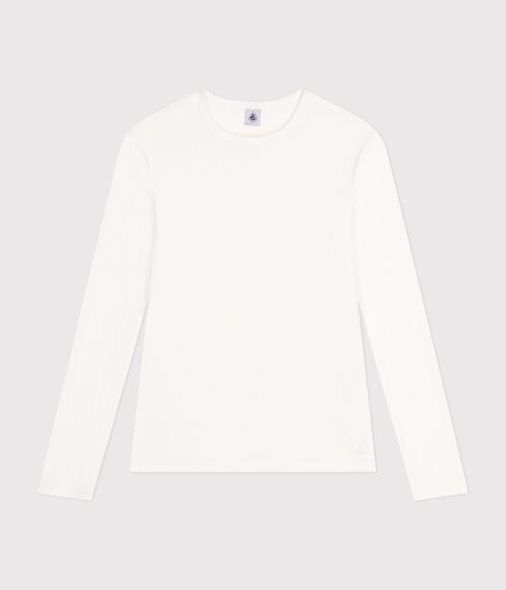 Women's Iconic Cocotte Stitch Cotton T-Shirt ECUME white