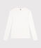 Women's Iconic Cocotte Stitch Cotton T-Shirt ECUME white
