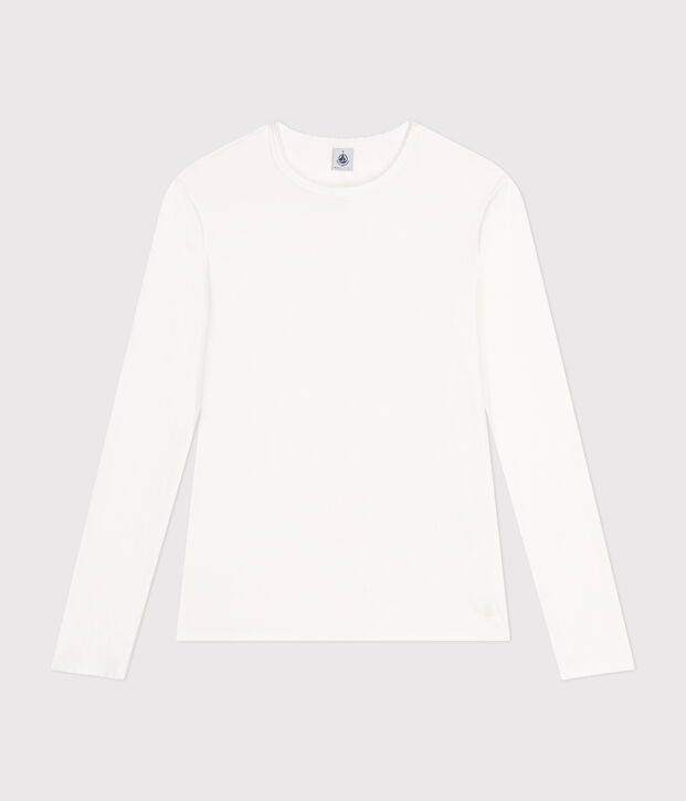 Women's Iconic Cocotte Stitch Cotton T-Shirt white