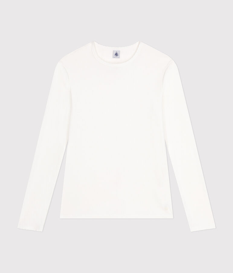 Women's Iconic Cocotte Stitch Cotton T-Shirt white