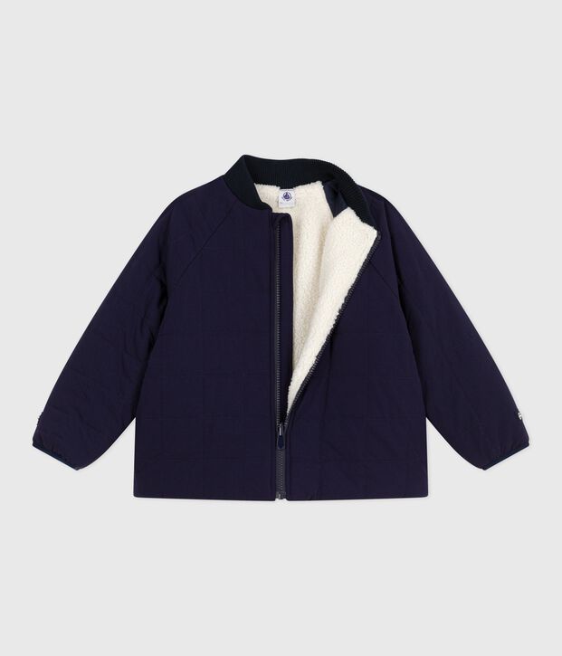 Children's 3-in-1 raincoat green/blue