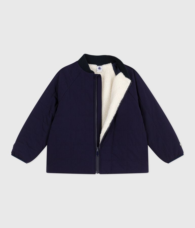 Children's 3-in-1 raincoat green/blue