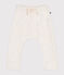 Babies' soft, warm fleece trousers MONTELIMAR CHINE beige