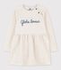 Girls' Long-Sleeved Fleece Dress
