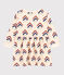 Girls' Printed Long-Sleeved Fleece Dress AVALANCHE+INCOGNITO /MULTICO
