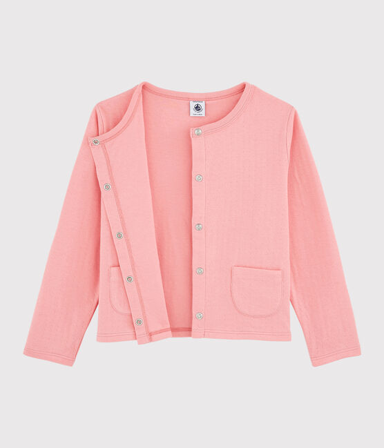 Girls' Tube Knit Cardigan GRETEL pink