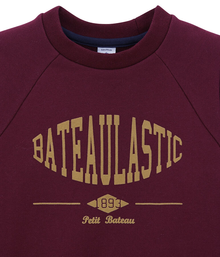 Boy's sweatshirt red