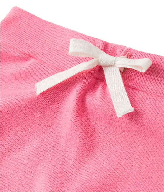 Baby girls' shorts and tee set BRAZILIAN orange/PETAL pink