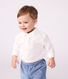 Babies' plain cotton shirt