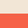 Ecru / orange