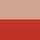 beige / red