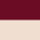 red / ecru