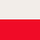 white / red