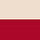 Ecru / red
