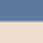 blue / ecru