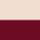 Ecru / red