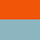 orange / blue