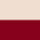 Ecru / red