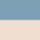blue / ecru
