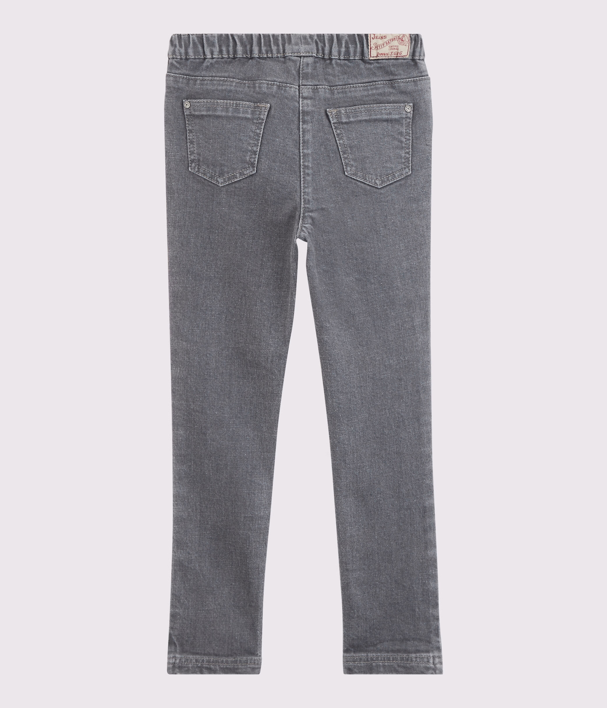 Girls Denim Slim Fit Trousers A03LD02050