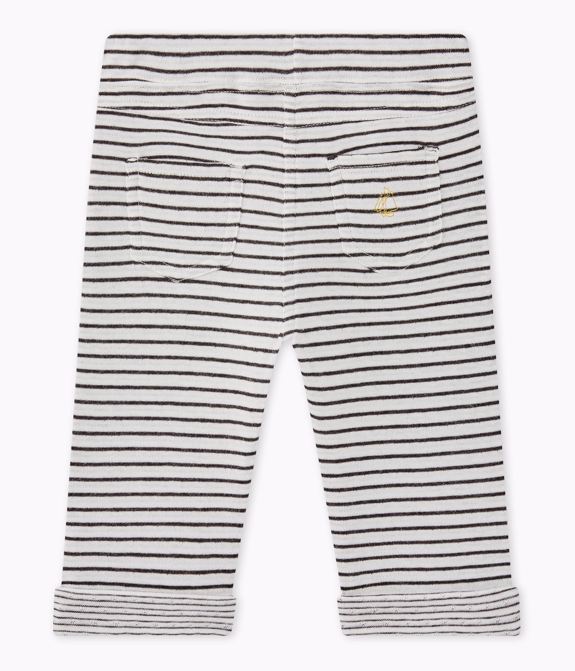Black and white 2025 striped newborn pants