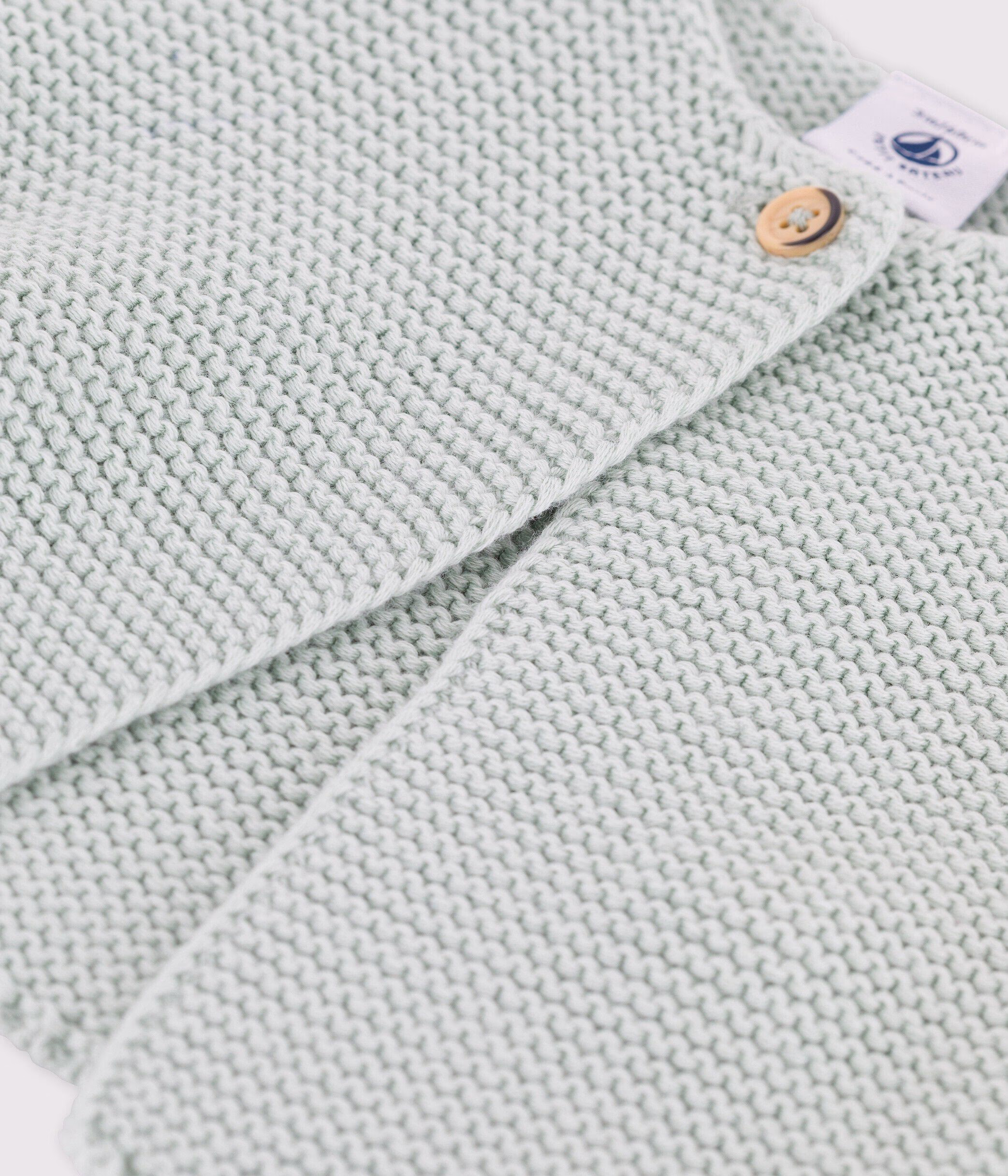 Babies Organic Cotton Knitted Cardigan A04J213