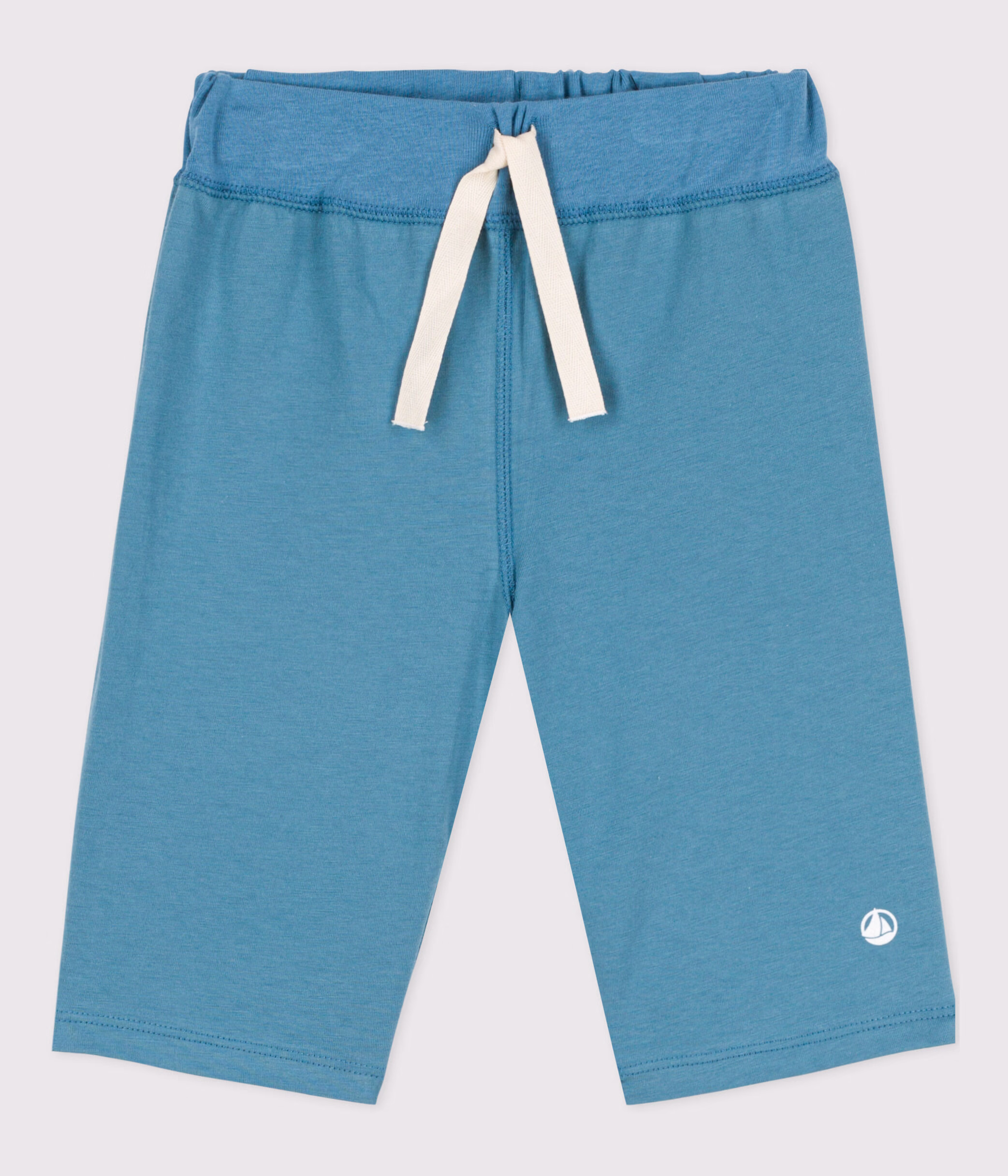 Elastic bermuda shorts sales