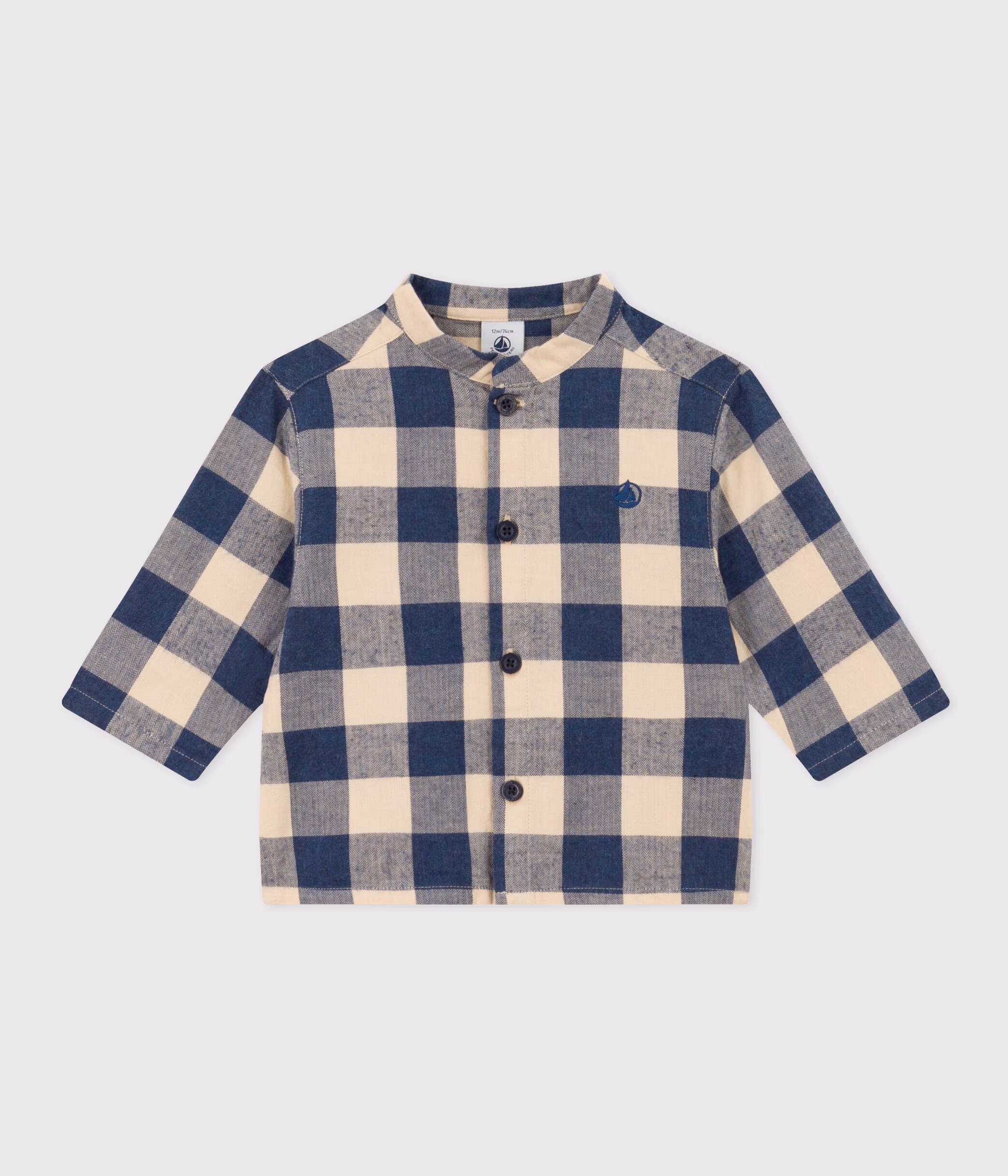 Babies Checked Flannel Shirt A08Q401